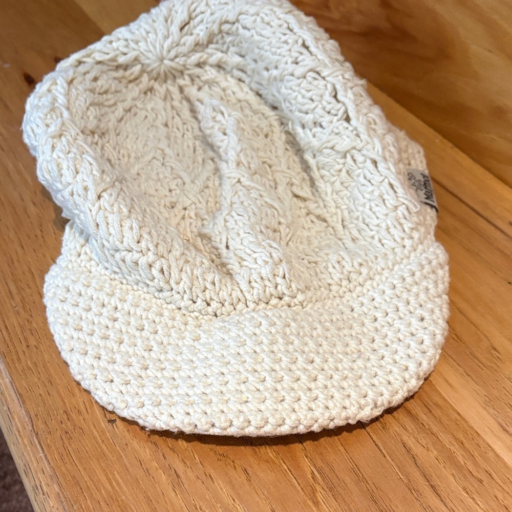 Marmot Off-White Knit Cap - Picture 2 of 3